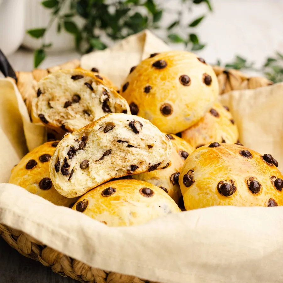 Quark-Schokobrötchen